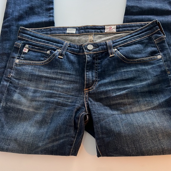 AG Super Skinny Dark Wash Legging Jeans - Picture 2 of 9